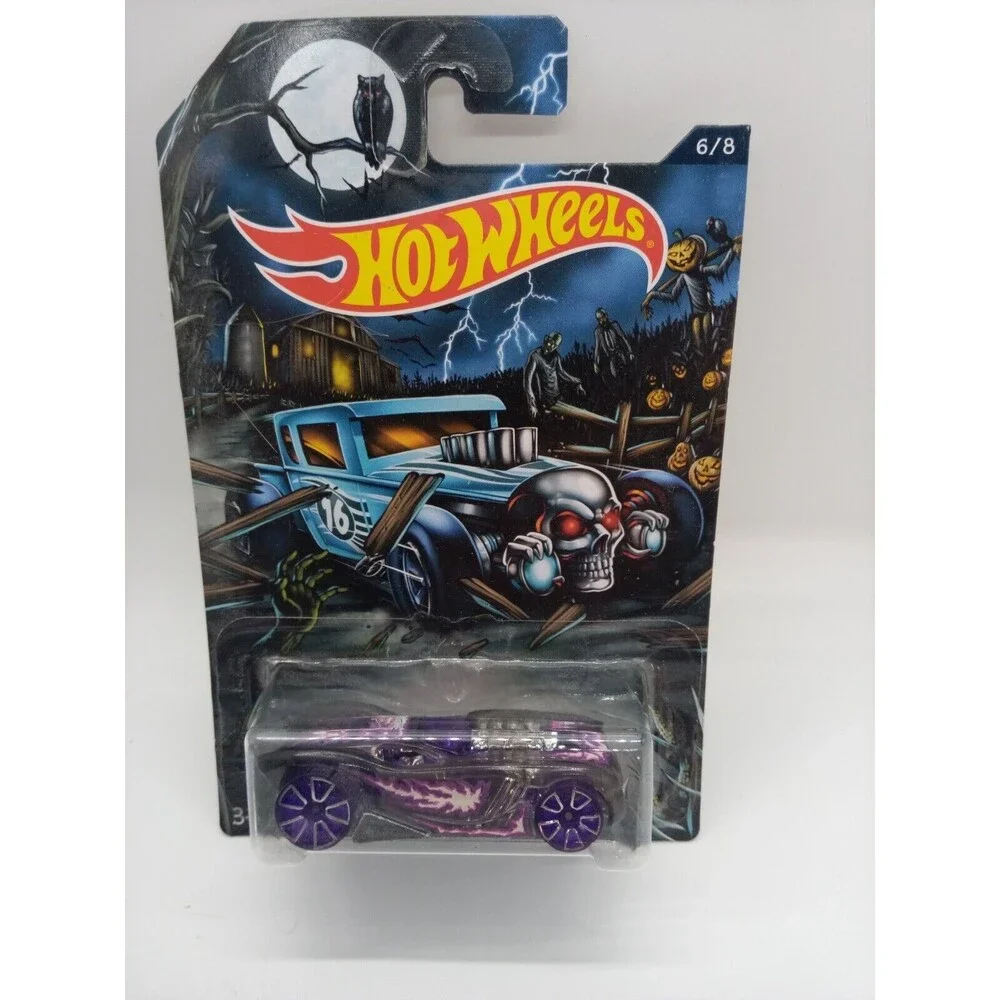 Lot of 8 - Hot Wheels Happy Halloween Series Scorcher Ratical Racer Zotic